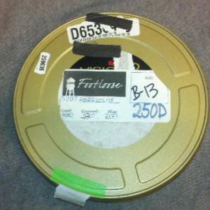 production used film canister – Footloose (2011)