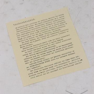 Hans Landa Document – Inglourious Basterds (2009)