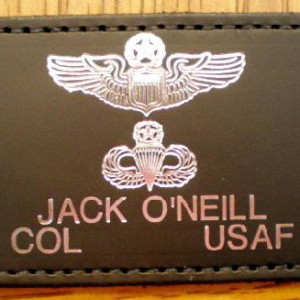Colonel Jack O'Neill Name Plate – Stargate SG-1 (1997)