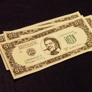 50 Dollar bill prop replica – Back to the Future Part II (1989)