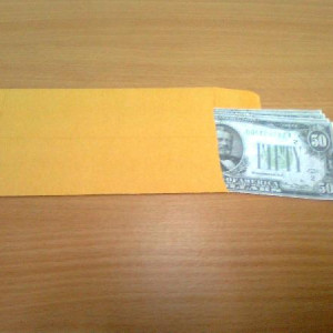 Andy's envelope to Red prop replica – The Shawshank Redemption (1994)