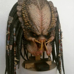 NEW fiished P2 Elder head – Predator 2 (1990)