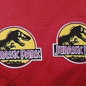 Logo Patches – Jurassic Park (1993)