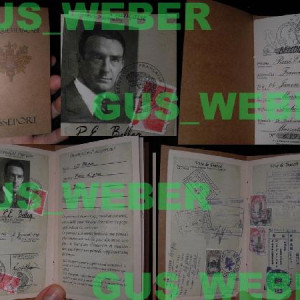 Rene Belloq´s french passport – Raiders of the Lost Ark (1981)