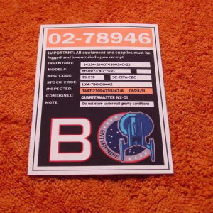 Deck marking – Star Trek: Enterprise (2001)