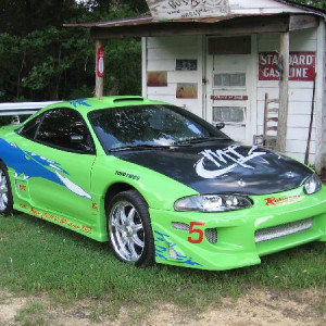 brian's eclipse – The Fast and the Furious (2001)