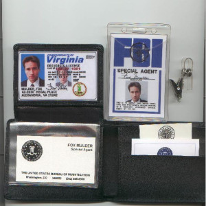 Replica Mulder wallet – The X-Files (1993)