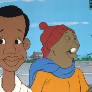 original animation cel – Fat Albert and the Cosby Kids (1972)
