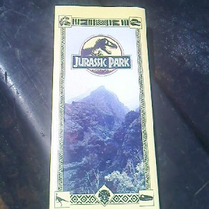 JP Brochure – Jurassic Park (1993)
