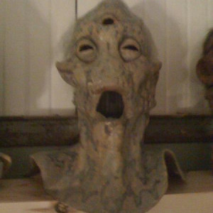 An original stunt mask from Space Precinct – Space Precinct (1994)