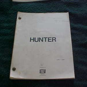 Kevin Peter Hall's Predator Script – Predator (1987)
