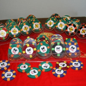Screenused "Teddy KGB" Prop Poker Chip Trays – Rounders (1998)