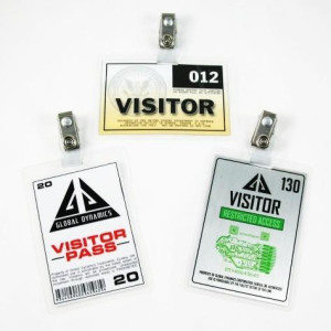 Global Dynamics Visitor Badges – Eureka (2006)