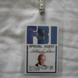 A.D.Walter Skinner FBI Badge – The X-Files (1993)