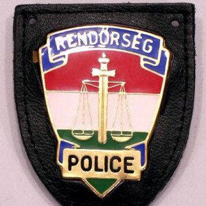 Hungarian Police Man's Police Belt Badge – Underworld: Evolution (2006)