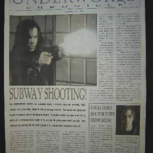 The Underworld Chronicle (Premotional Newspaper) – Underworld (2003)