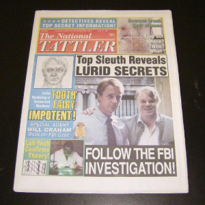 The National Tattler Tabloid Paper – Red Dragon (2002)