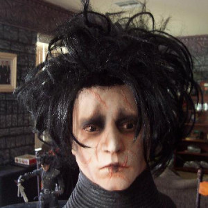 Edward Scissorhands head – Edward Scissorhands (1990)