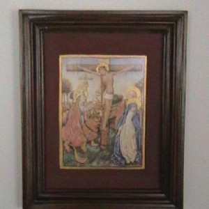 Medieval Cruzifixion Painting   (Andyana Jones) – Indiana Jones and the Last Crusade (1989)