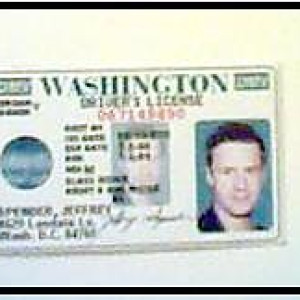 X-Files Agent Jeffrey Spender Drivers License Prop Replica. – The X-Files (1993)