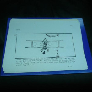 Story board – Indiana Jones and the Last Crusade (1989)
