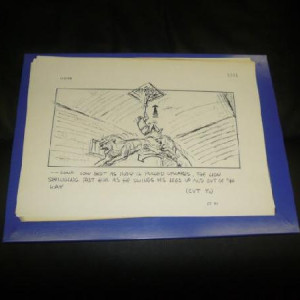 Story board – Indiana Jones and the Last Crusade (1989)