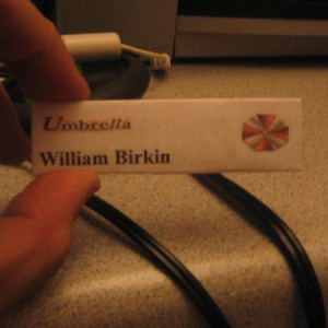 nametag – Resident Evil (2002)