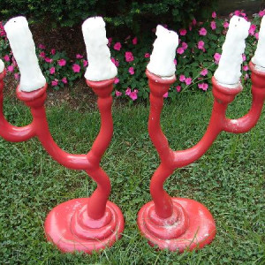 Screen used Grinch Candelabras – How the Grinch Stole Christmas (2000)