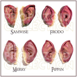 Screen Used Fellowship Hobbit Ears – The Lord of the Rings: The Fellowship of the Ring (2001)
