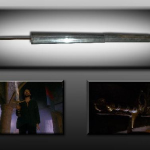 Original screenused Locksley sword blade – Robin Hood: Prince of Thieves (1991)