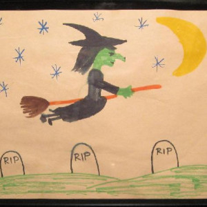 Myers Family Refrigerator Art – Halloween (2007)