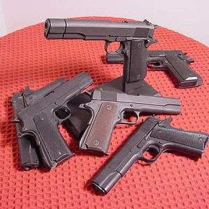 1911 .45 cal pistol – Last Man Standing (1996)