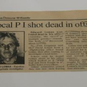 Private Investigator's Obituary – The Firm (1993)