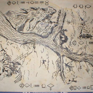 Smallville Map stone of knowlege – Smallville (2001)