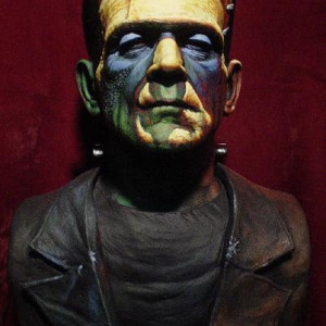 1:1 Frankenstein monster from BOF - Basil Gogos paint up. – Bride of Frankenstein (1935)
