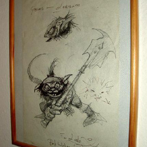 LABYRINTH Brian Froud Goblin sketch! – Labyrinth (1986)