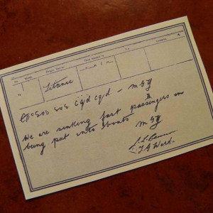 Last  telegram  message – Titanic (1997)