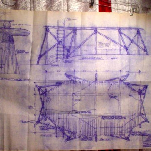 SCORPION KING SET BLUE PRINT ORIGINAL THE ROCK MOVIE – The Scorpion King (2002)