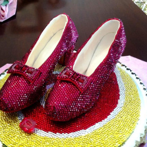 Swarovski rhinestone Ruby Slippers – The Wizard of Oz (1939)