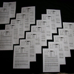Prometheus collection of 19 call sheets – Prometheus (2012)