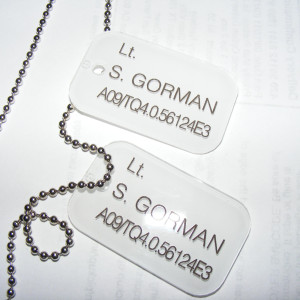 Aliens Lt Gorman Dogtags – Aliens (1986)