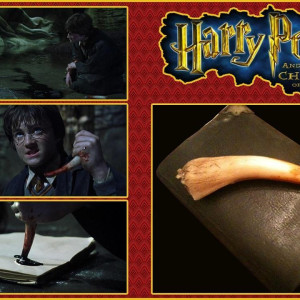 Tom Riddles Diary and Basilisk Tooth FX Set – Harry Potter and the Chamber of Secrets (2002)