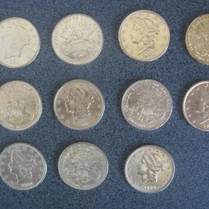 Gold Sahara coins – Sahara (2005)