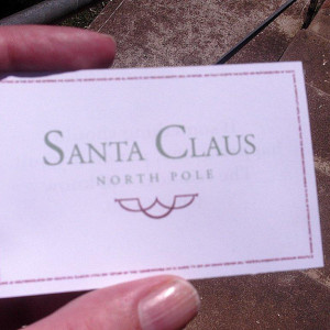 Santa's Card – The Santa Clause (1994)