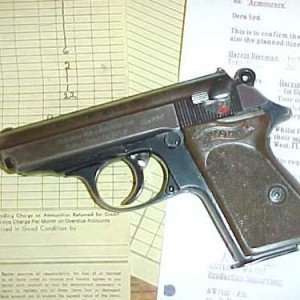 James Bond's Walther PPK pistol (Fully Functional) – License to Kill (1984)