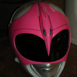 Pink Mighty Morphin Power Rangers (Zyuranger) Helmet Prop – Mighty Morphin Power Rangers (1993)