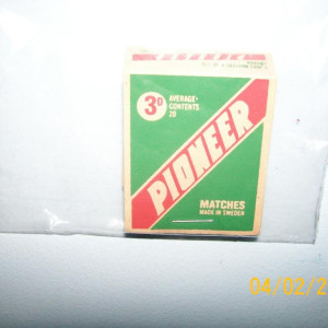 Mousehunt ''Pioneer Match Book'' – Mousehunt (1997)