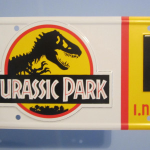 Jeep License Plate #12 – Jurassic Park (1993)