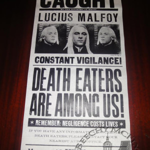 Lucius Malfoy Caught Poster.. – Harry Potter and the Half-Blood Prince (2009)