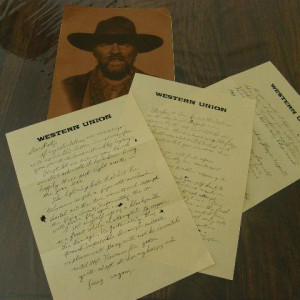 Doc letter to Marty + Photo of Tannen – Back to the Future Part III (1990)